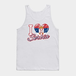 I Love Serbia Tank Top